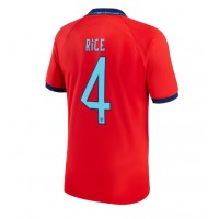 England Declan Rice #4 Bortedrakt VM 2022 Kortermet